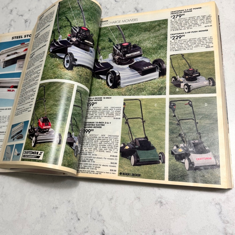 VTG 1992 ANNUAL SPRING/SUMMERSEARS ROEBUCK DEPARTMENT STORECATALOG VGUC - Picture 7 of 9